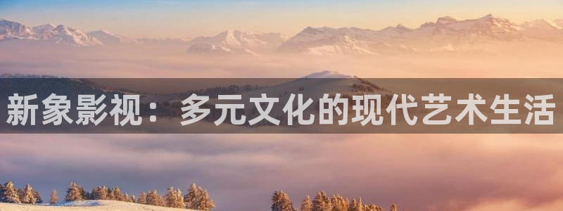 妹妹窝窝影院在线观看免费版电视剧：新象影视：多元文化的现代艺术生活